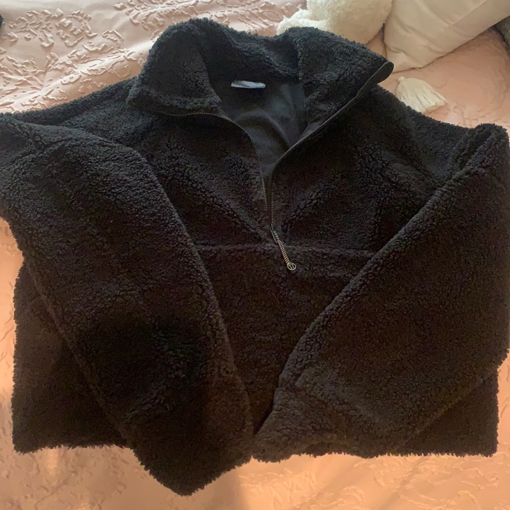 Lululemon sherpa quarter zip
